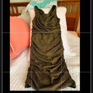 A sexy yet still flattering Express evening dress